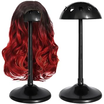 Wig Stand 1pc 13inch Removable Portable Wig Holder Non-Slip Wig Head Stand