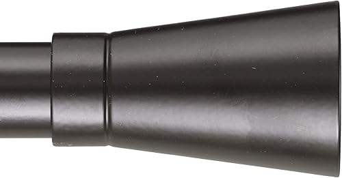 Miniatura 2 de Tekno 25 Linea - Juego de cortineros transversales individuales de 1-18 pulgadas de diámetro, 72 pulgadas, color granate