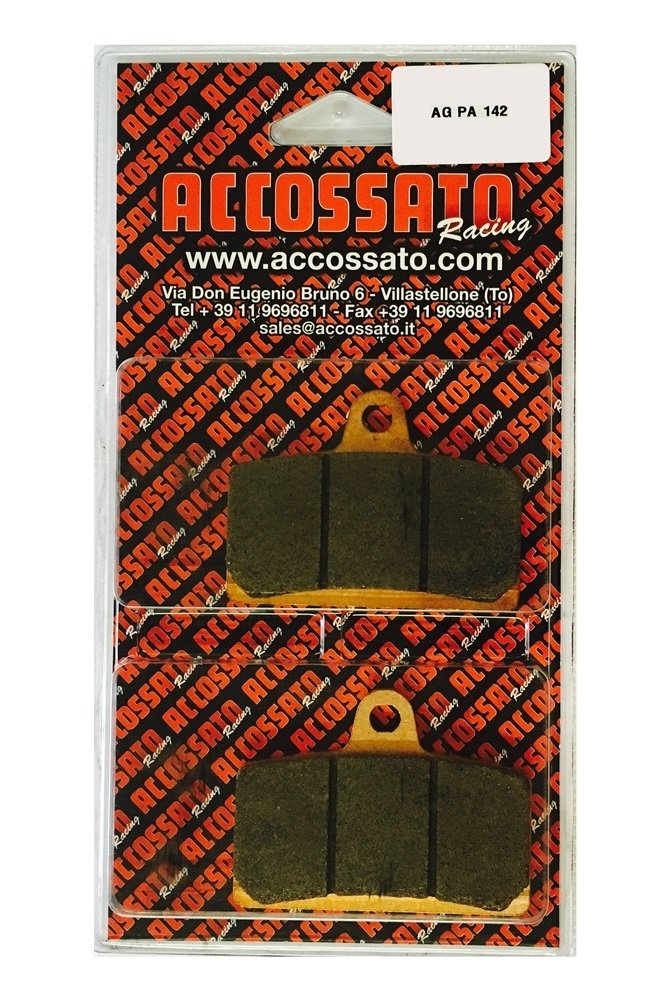 accossato Pastillas freno agpa142st, Derbi > Gpr 125, 125 (2005)