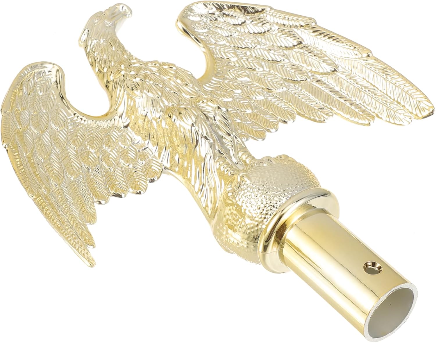 POPETPOP Eagle Flag Pole Topper 8 Inch Plastic Eagle Head Finial for Outdoor Flagpole Hardware Fits 3/4 Inch Threading Ideal for Patio and Lawn Decoration - Image 7