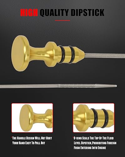 Miniatura 362 de CCIYU L3G6-10-450F - Varilla de aceite de motor de repuesto para Mazda 3 2012-2015 para Mazda 5 2011-2013 para Mazda 6 2010-2012 para Mazda CX-7 Dip