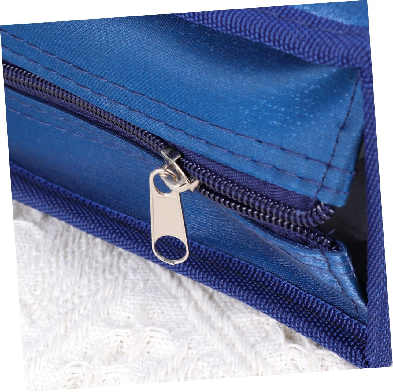 MAGICLULU Handheld CD Bag 128 Pieces Mercerized Cloth Wear Resistant Blue image 2