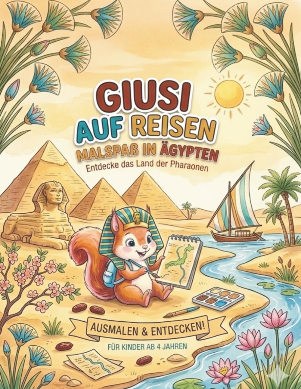 Giusi auf Reisen: Malspaß in Ägypten