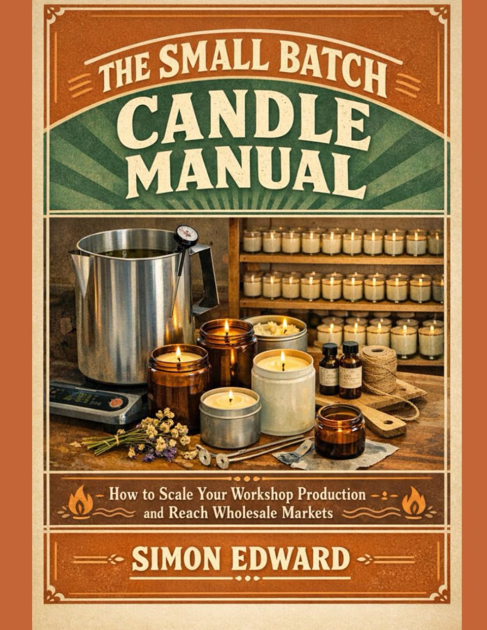 The Small Batch Candle Manual: How to Scale Your Workshop Production and Reach Wholesale Markets