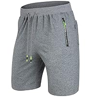 ZOXOZ Pantaloncini Sportivi Uomo Pantaloni Corti Cotone Estivi Elasticizzati Running
