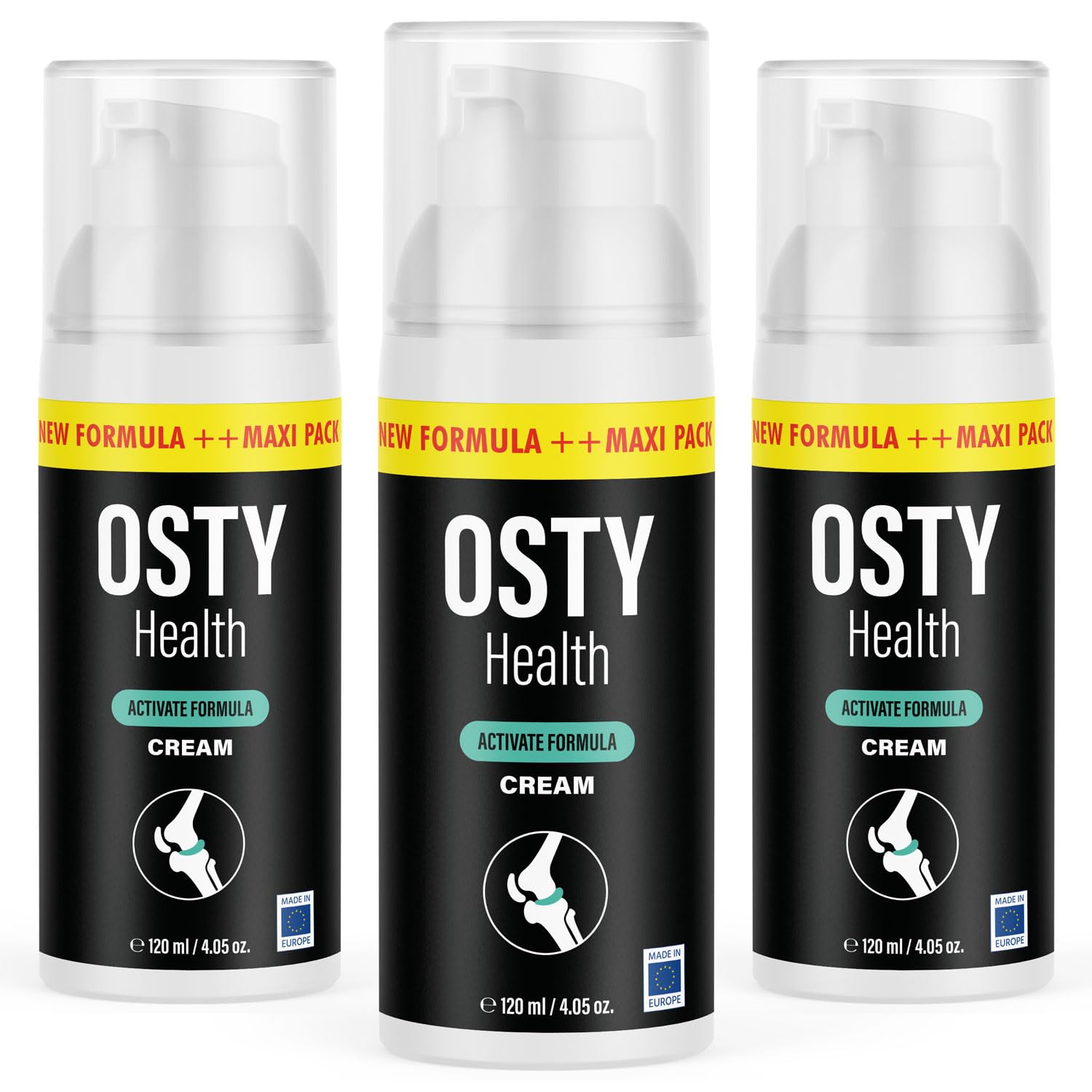 OstyHealth Cream | gel curativo lenitivo | contenuto 3x120 ml