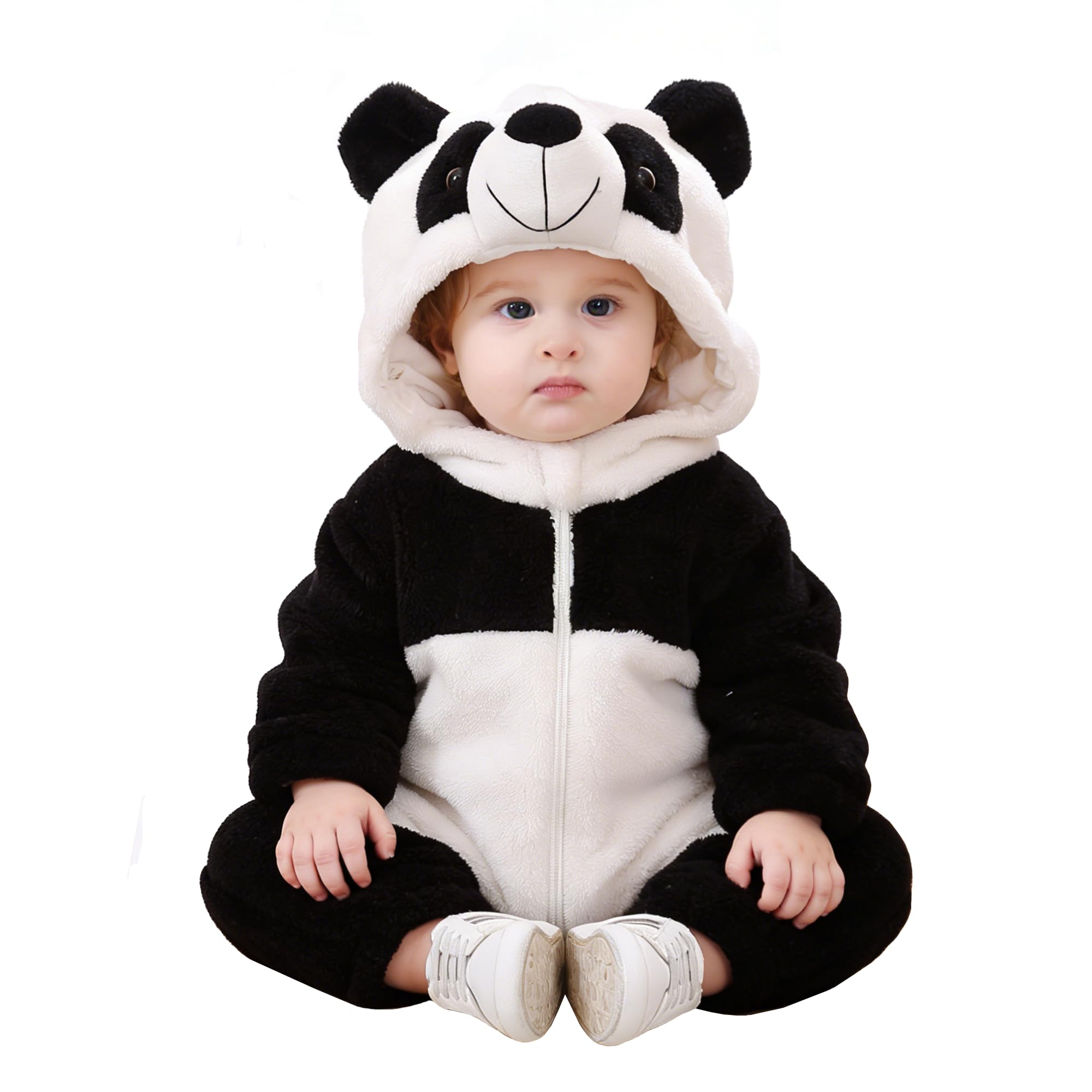 TONWHAR Unisex Baby Animal Halloween Costume Kid's and Toddler's Autumn Winter Outfits Jumpsuit — view 14