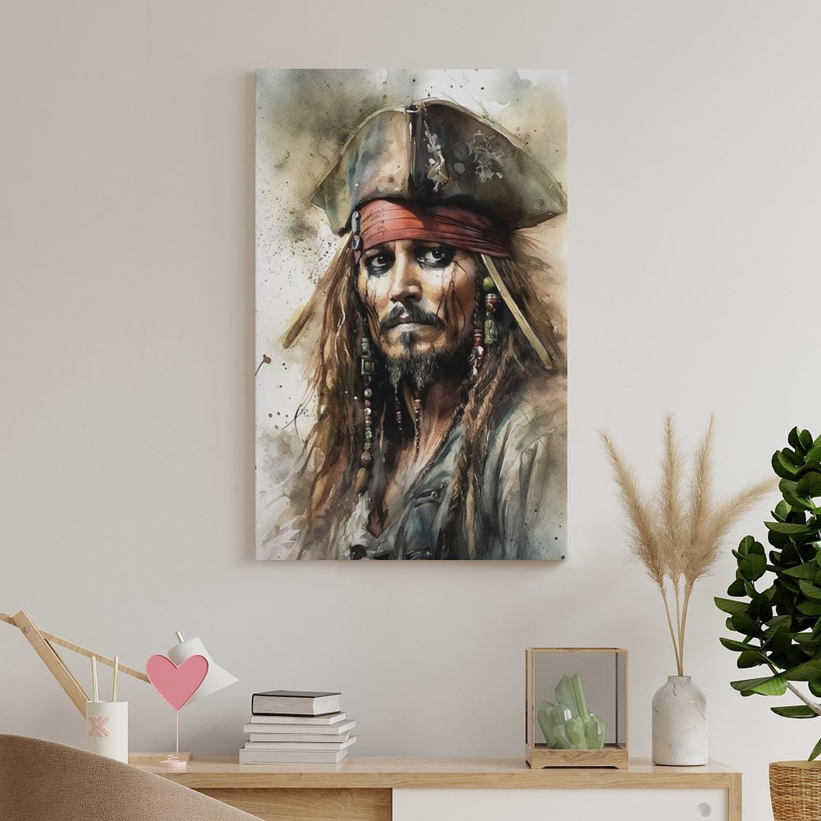 Poster classico del film Pirati dei Caraibi (9), stampa artistica da parete, decorazione per la casa, poster su tela, 40 x 60 cm