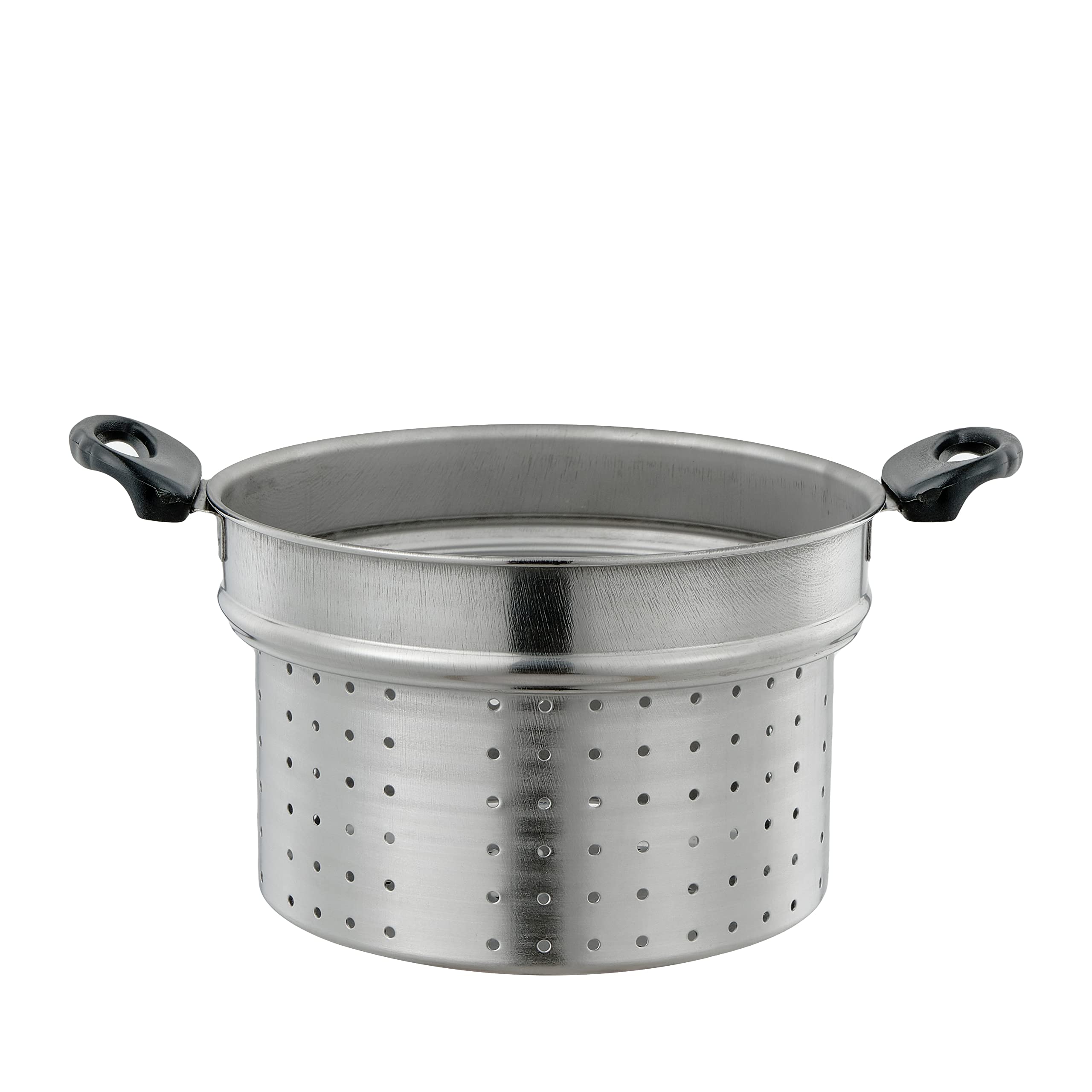 Baroni Home Padella Antiaderente, Pastaiola piano cottura Induzione, gas ed elettrico, Made in Italy, Pastaiola Alluminio, 20 cm