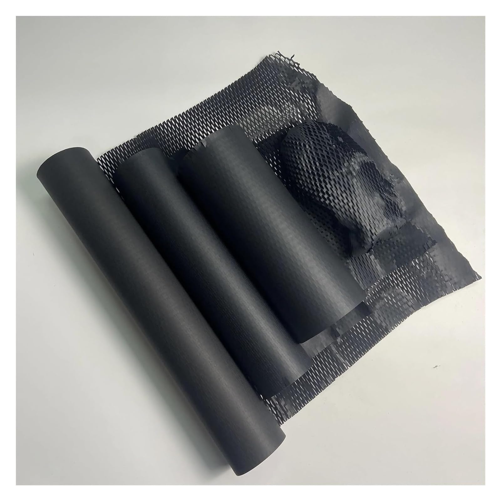 Papier pakowy o strukturze plastra miodu l, Wielokolorowa poduszka do pakowania w rolkę papieru o strukturze plastra miodu