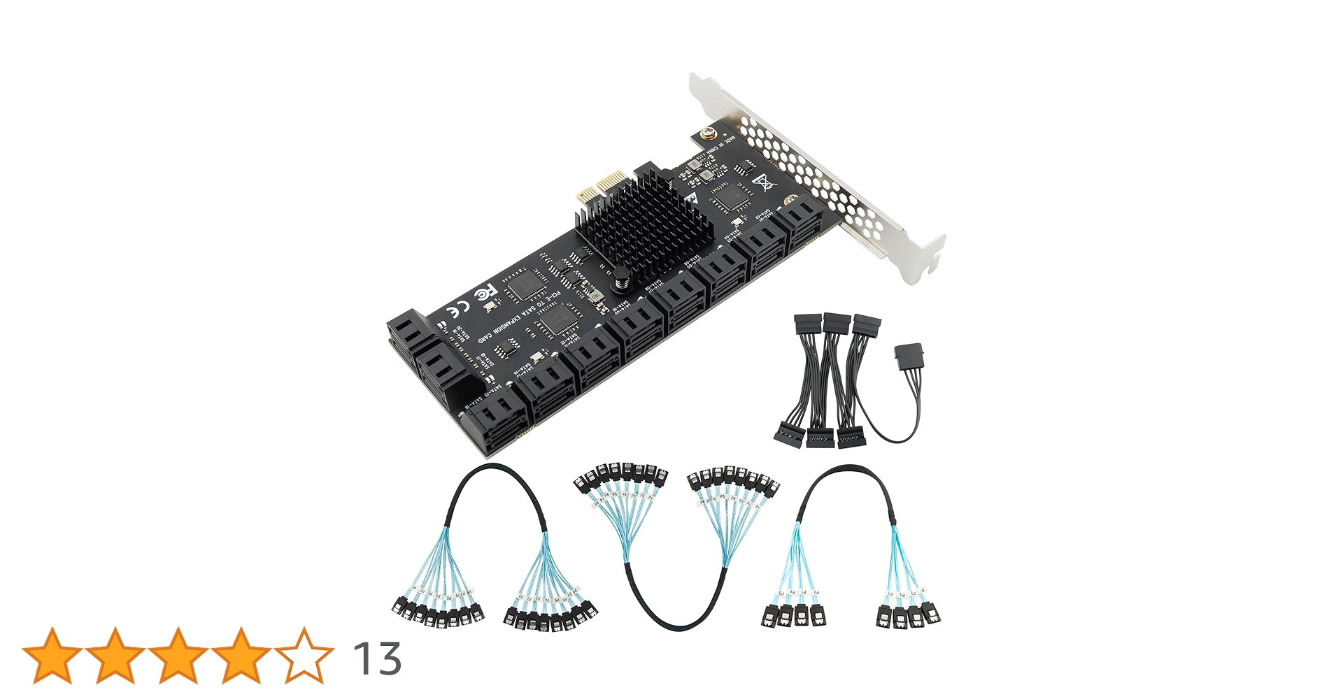 PCIE SATA 20ポート Amazon.com: PCIE x1 SATA Card 20 Ports, PCI Express SATA3.0