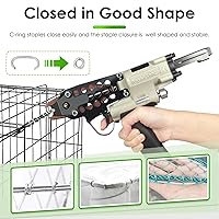 Vista 5 de SC7 - Anillo C de acero inoxidable 304 con corona de calibre 15 de 3/4 pulgadas, anillos en C en acero inoxidable 304 (10,000 unidades/caja)