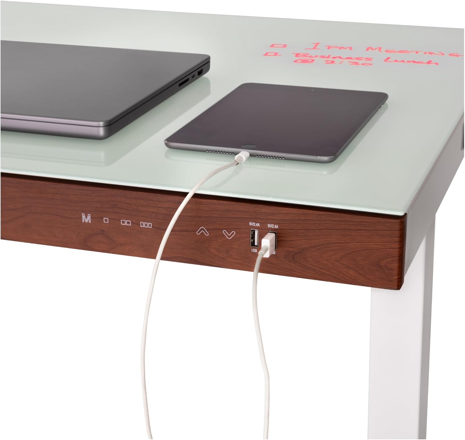 Seville Classics Airlift Desk in an office setting