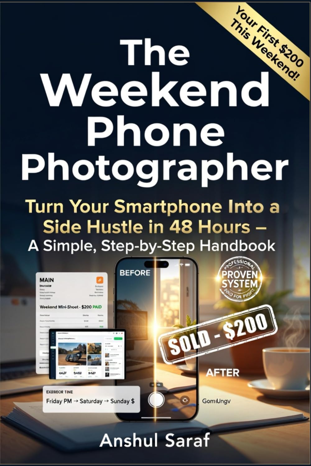 The Weekend Phone Photographer: Turn Your Smartphone Into a Side Hustle in 48 Hours: Your Complete Guide to Creating Income Streams, Digital Products, ... Essential Guides for Every Photographer)