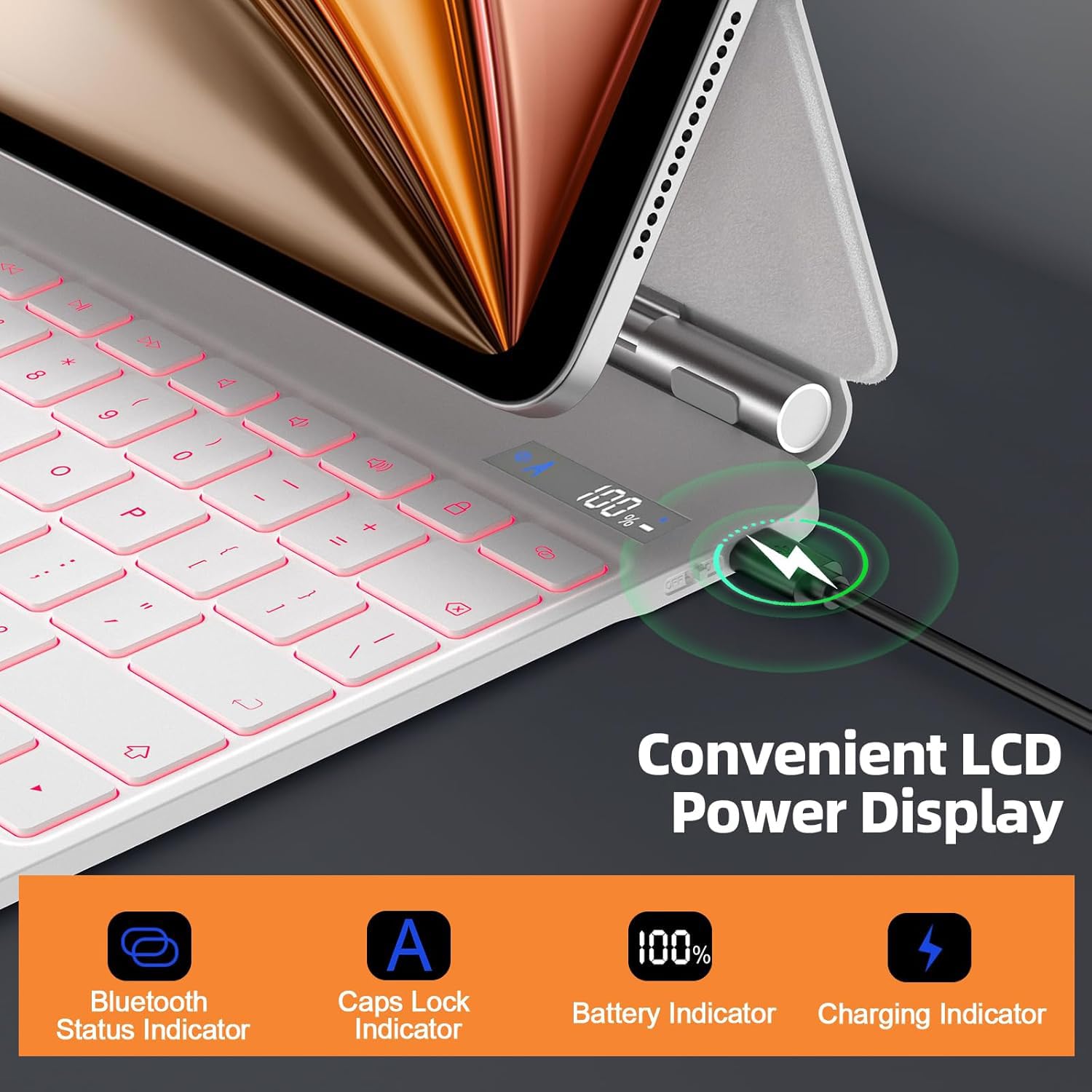 Magic Keyboard for iPad Air 11 inch M4/M3/M2, iPad Air 4th/5th