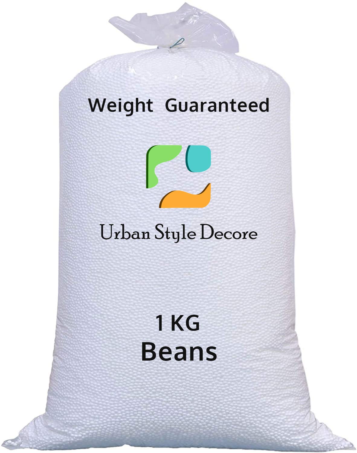 KAM'S LIEU Bean Bag Filler/Refills Thermocol Beans Pack of (2 KG) Amazon.in Home & Kitchen