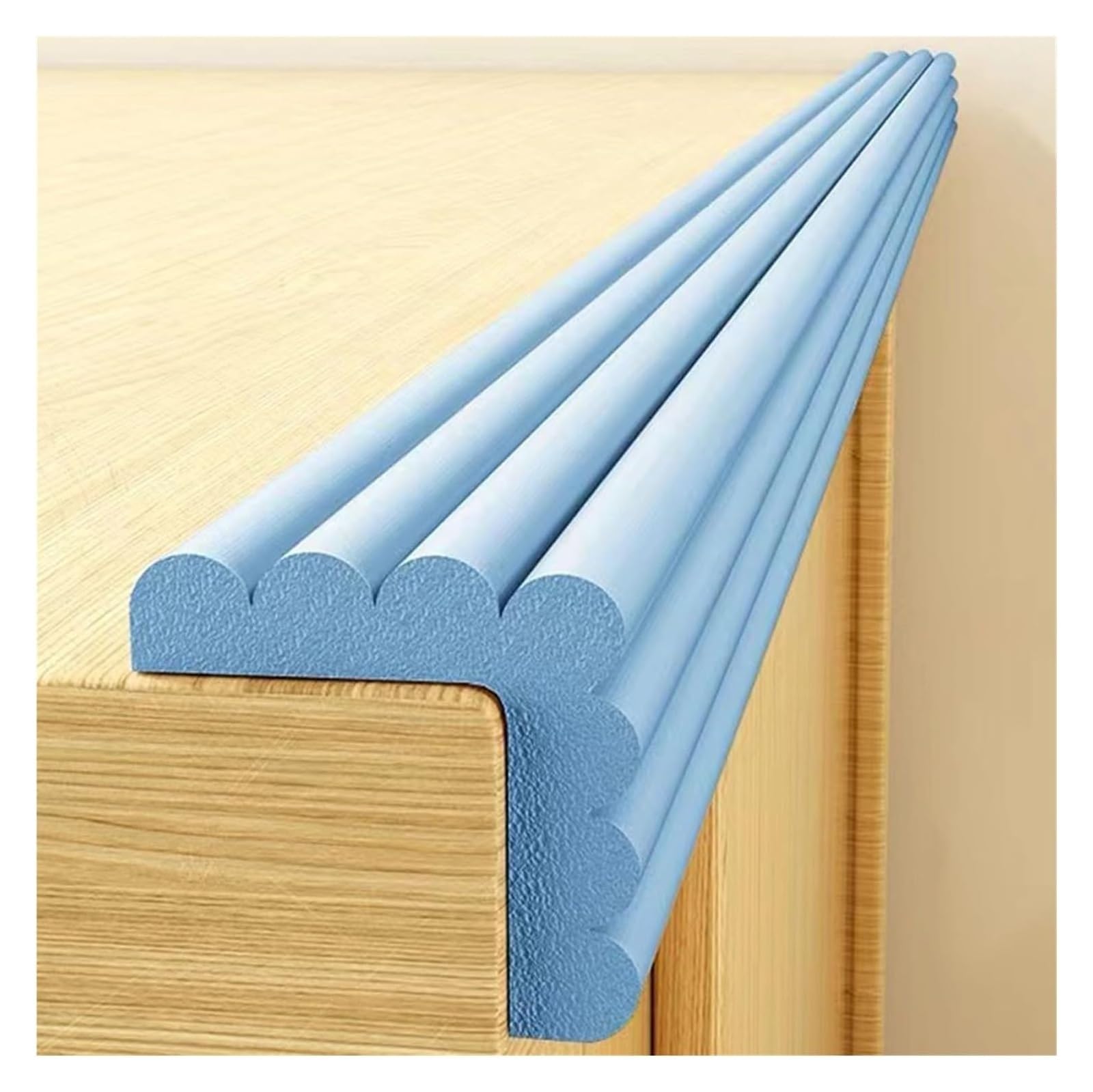 Protection d'Angles et Rebords pour Bébés Bandes De Sécurité En Mousse De 8 Cm De Large, Protection Des Coins Et Des Bords De 8 Mm D'épaisseur, Protections De Table Auto-adhésives, Coins De Coussin, P