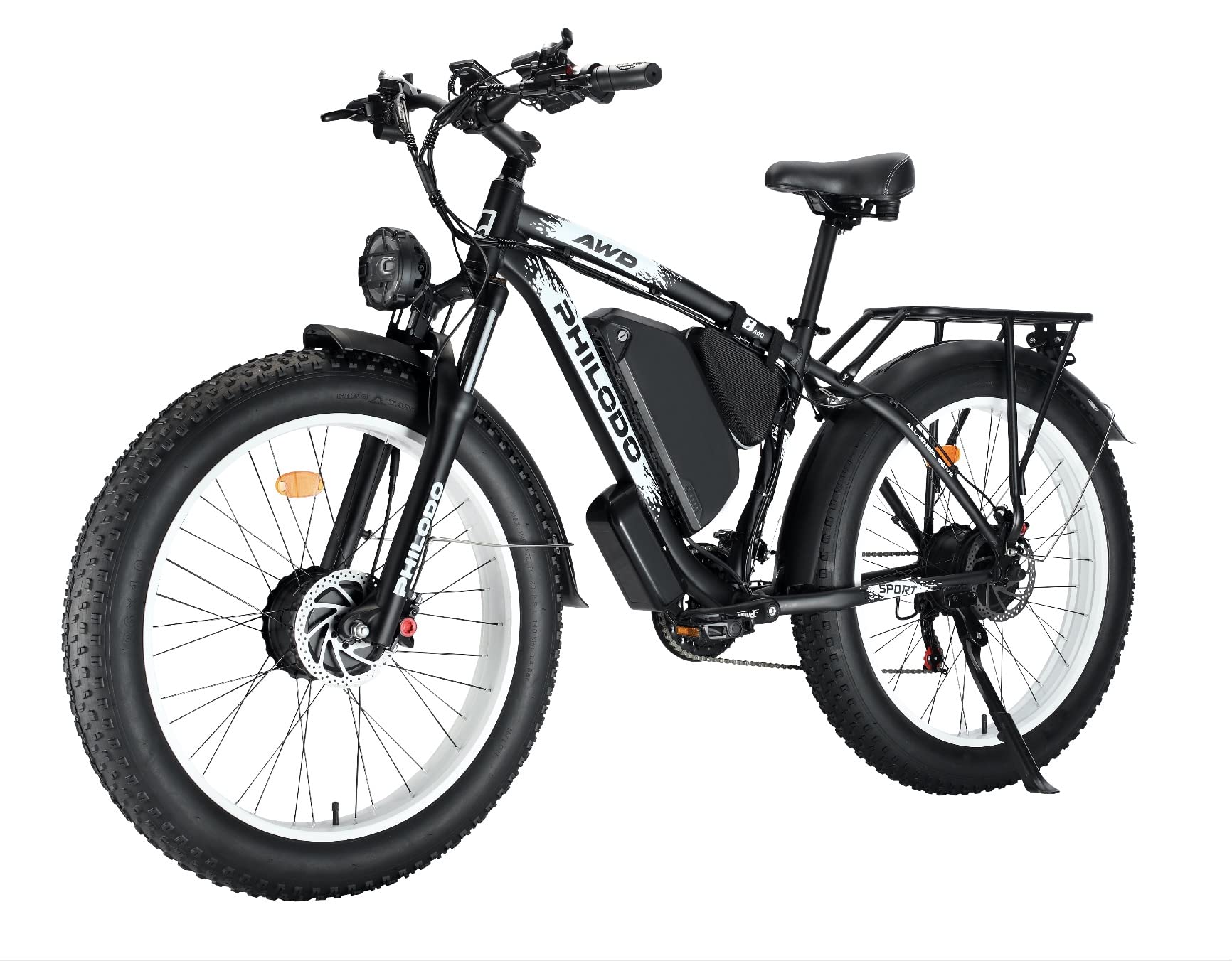 Amazon | PHILODO 26インチマウンテンバイク 48V22A2000W シマノ21段 
