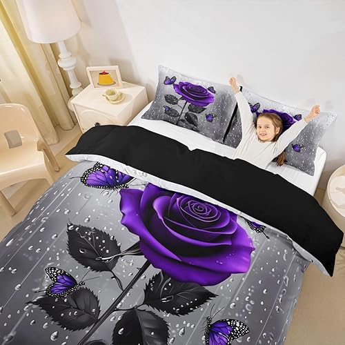 Miniatura 44 de Feelyou Juego de ropa de cama deportiva para niñas, niños y niños, funda de edredón de fútbol, juegos temáticos deportivos, juego de funda de Multi