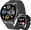 Smart Watch for Men Women Fitness: Waterproof Make/Answer Call Smart Watches for Men Digital Mens Watches Running Step Tracker Smartwatch Android Phones iPhone Samsung Compatible Heart Rate Monitor