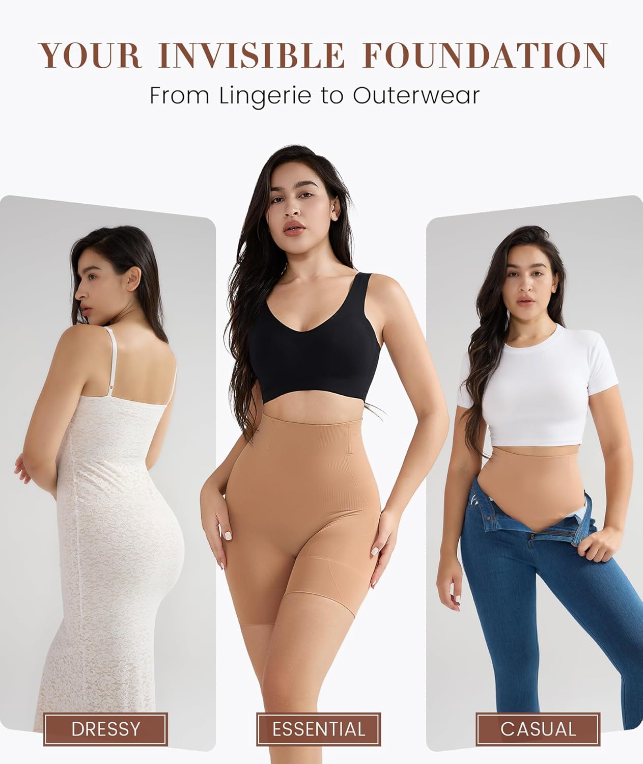 Tummy Control Shapewear for Women,Seamless High Waist Underwear, Faja Body Shaper Panties, Thigh Slimming Shorts - Image 8