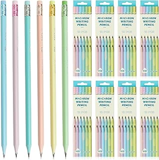 Lápis de Grafito e Canetas Multicoloridas