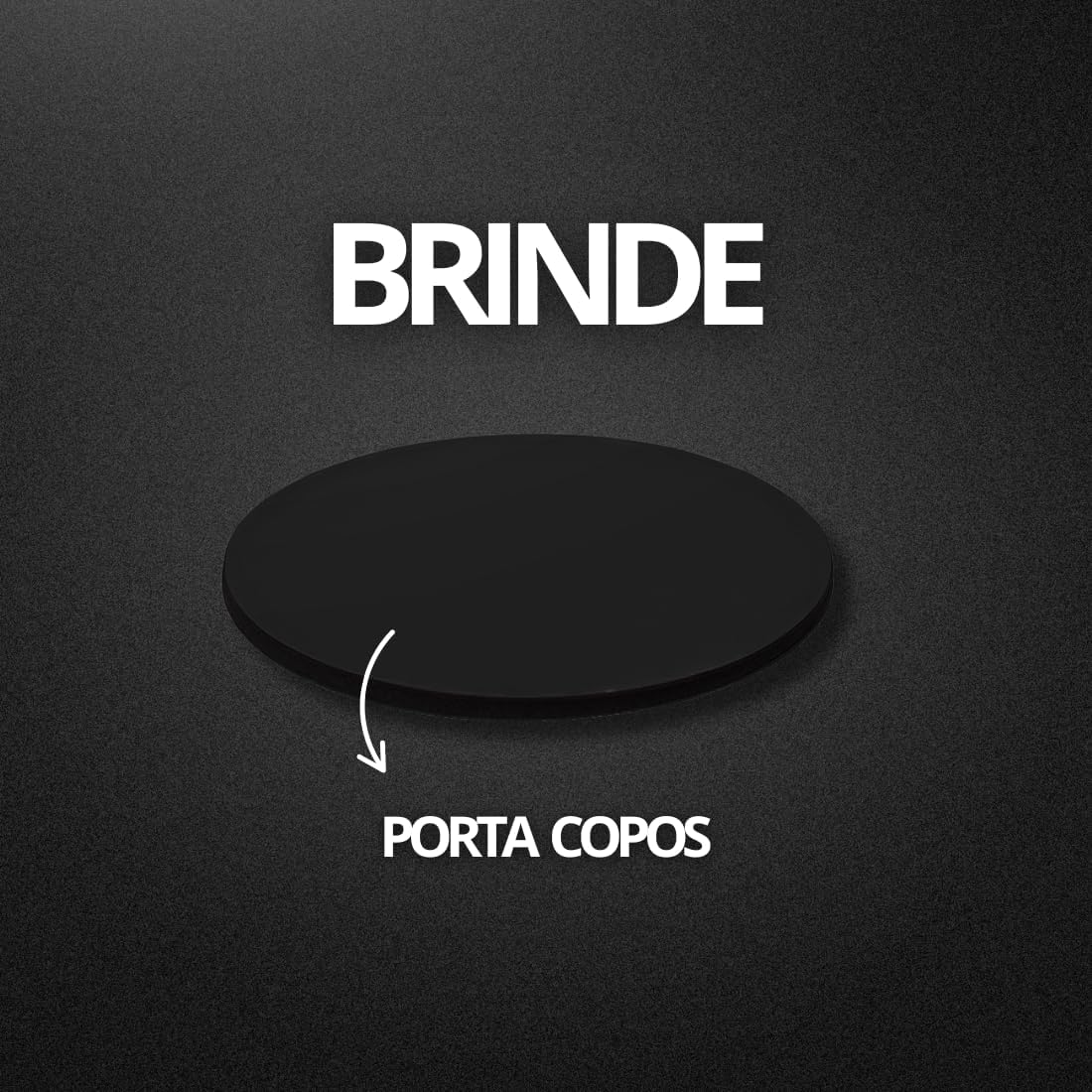 MousePad Desk Pad em Couro Ecologico Premium Couse 70x30cm (Preto)
