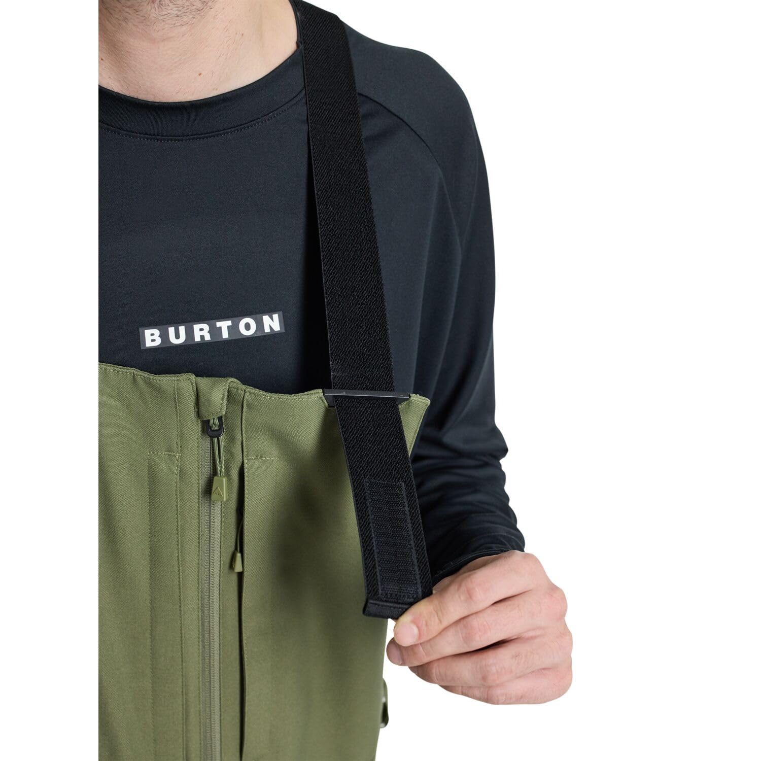 Burton - Ski-Latzhose/Snow Reserve Bib Forest Moss Herren – Grün