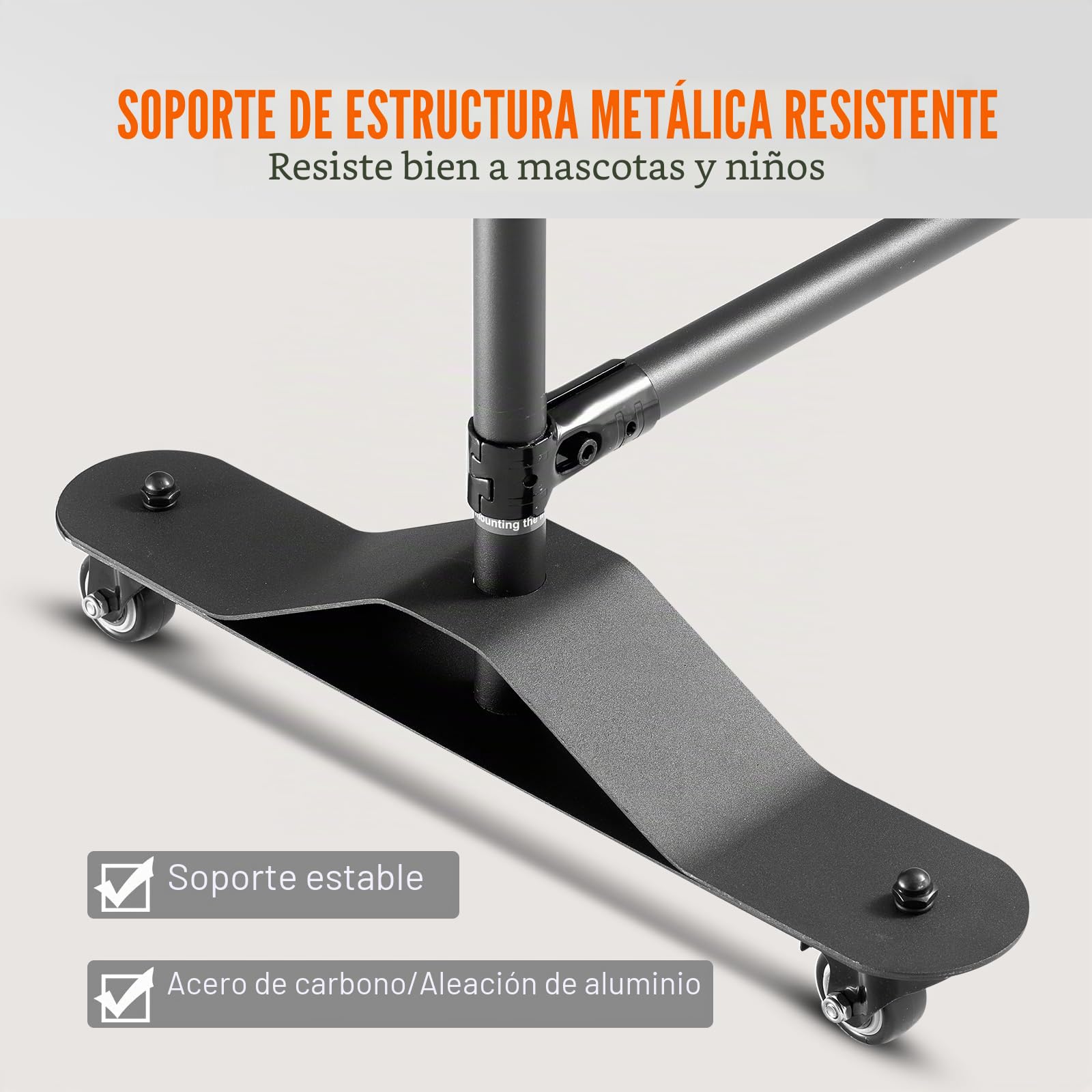 VEVOR Biombo Separador 308,5x45x245,5 cm Biombo Portátil con Ruedas Tela de Poliéster Separador de Ambientes de Privacidad con Ruedas para Oficina, Hospital, Dormitorio, Comedor, Estudio, Beige