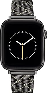 NINE WEST Fashion Mesh Bracelet for Apple Watch Secure, Adjustable, Apple Watch Band Replacement, Fits Most Wrists