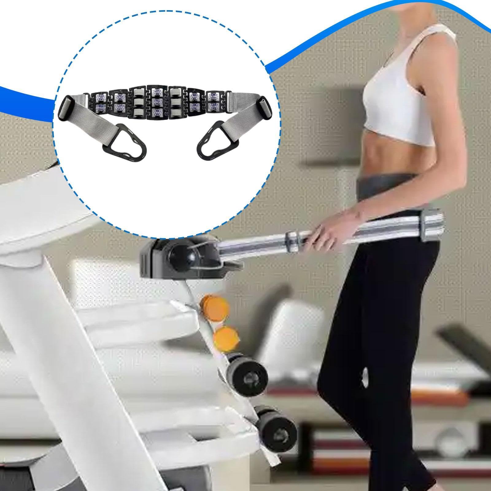 Ceinture Amincissante Ceinture de Sudation Bande de Fitness Massage Relaxante Design Compact Portable Matériau Confortable pour Usage Quotidi, 1.53 M Length
