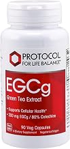 Protocol EGCg 200 mg - 200 mg EGCg Green Tea Extract - Phytonutrients & Polyphenols Supplement* - Kosher & Vegan - 90 Veg Capsules