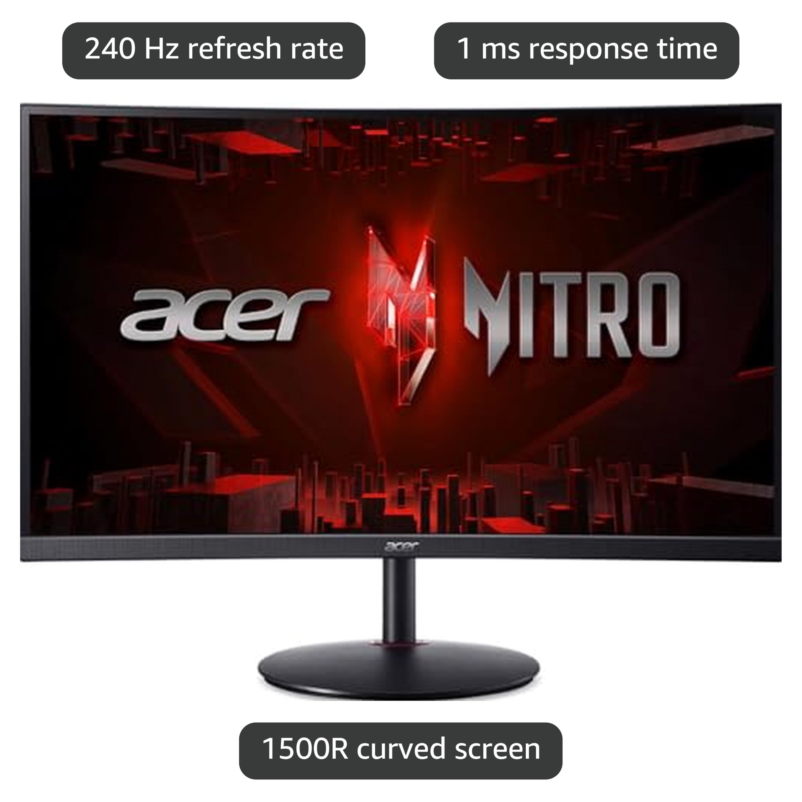 Acer XV271U 27インチ モニター Amazon.com: acer Nitro XZ271U X3 27