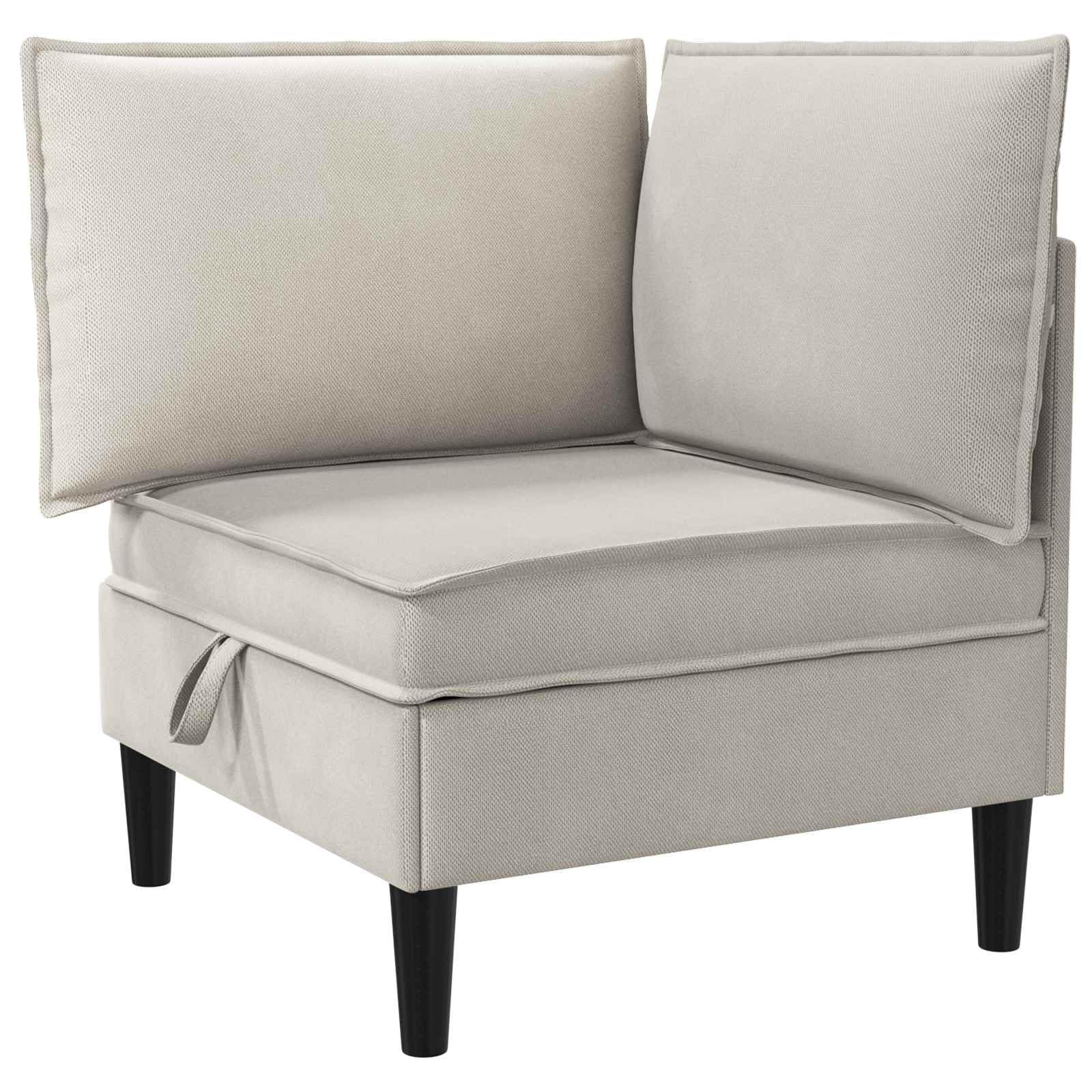 Sillón tapizado de terciopelo moderno con acabados de alta gama para salón