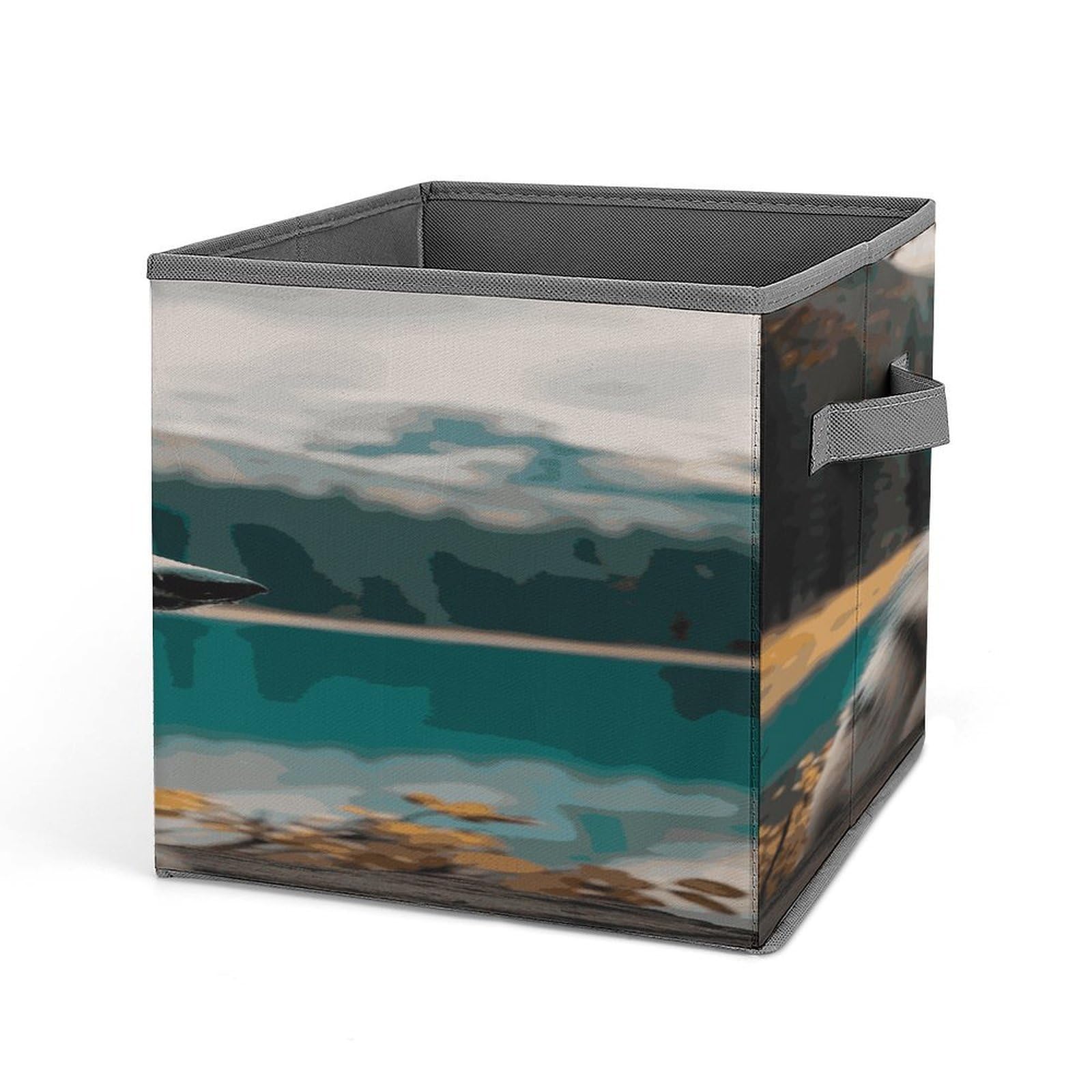 Fekiloot Style Fun Animal Wolf Storage Bins Storage Baskets