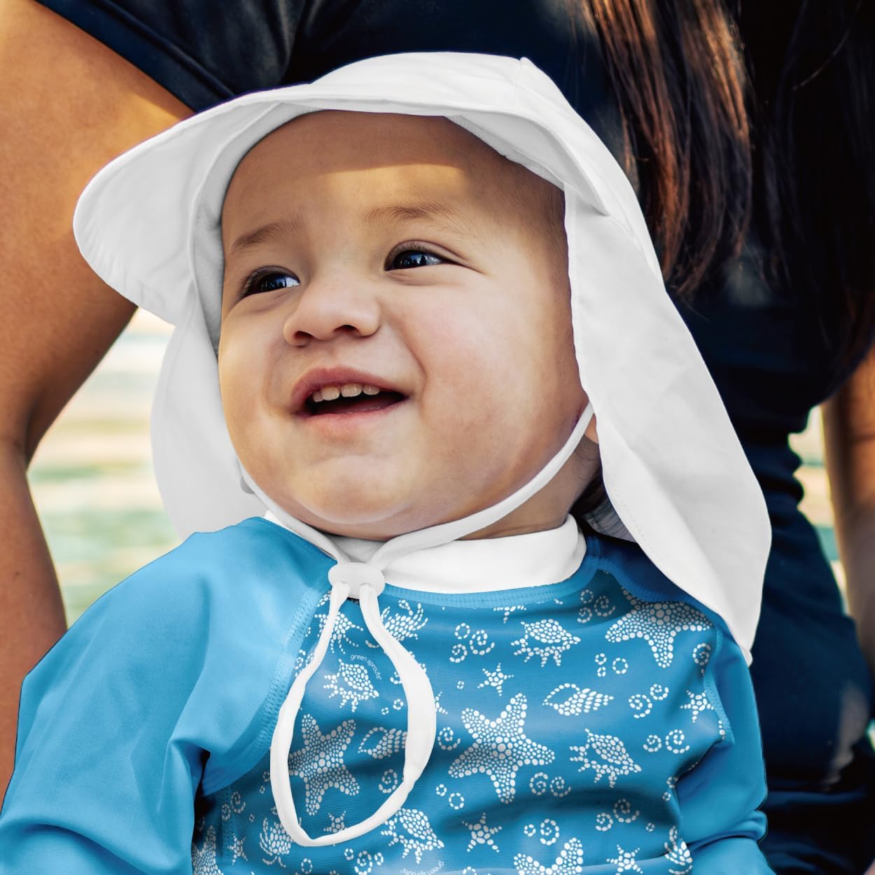 UPF50+ Eco Flap Hat - Image 2