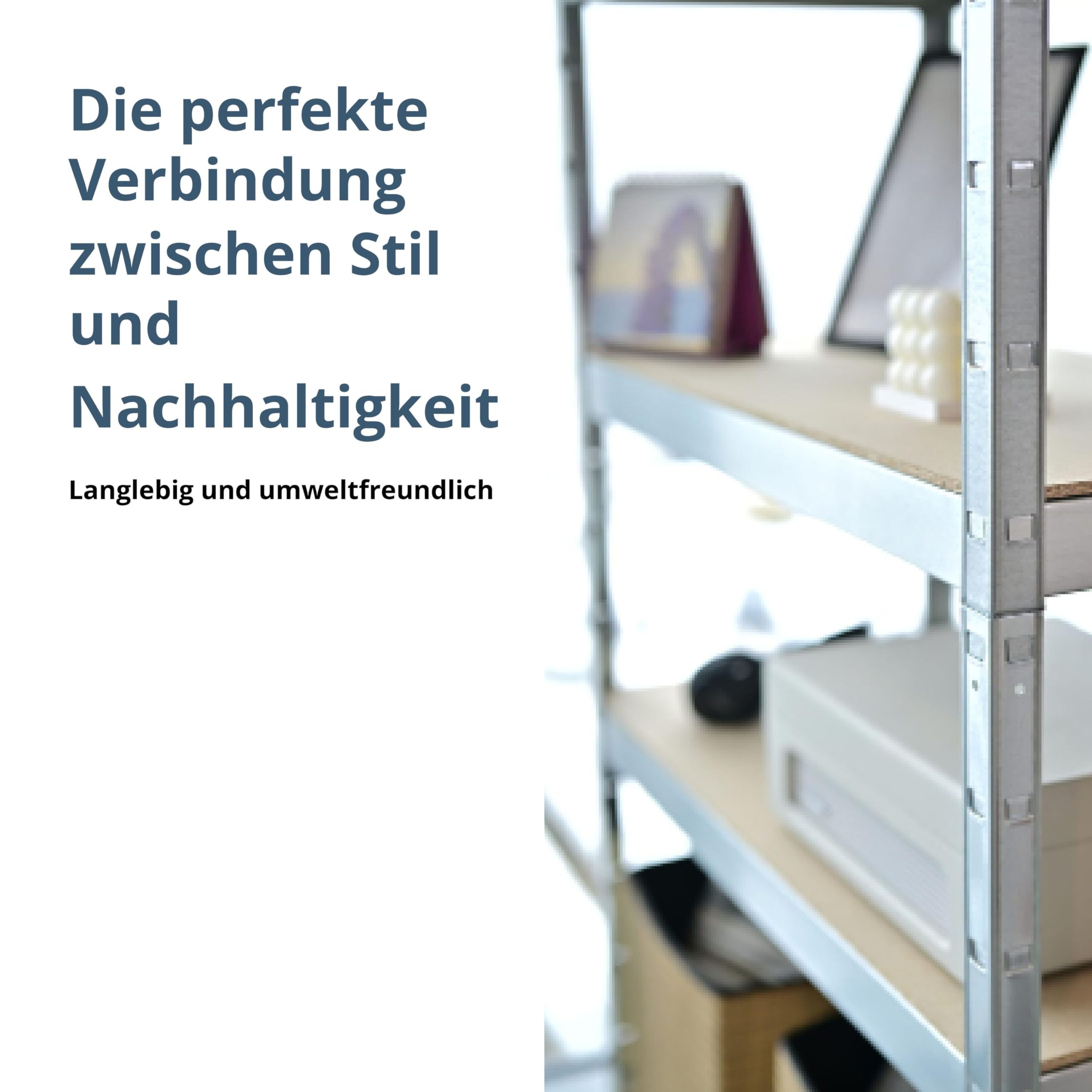 SCHULTE Regalwelt Schwerlastregal mit 5 Holzböden, 180x90x40 cm (HxBxT), Traglast pro Ebene ca. 175 Kg, verzinkt, Lagerregal, Kellerregal, Werkstattregal, Steckregal