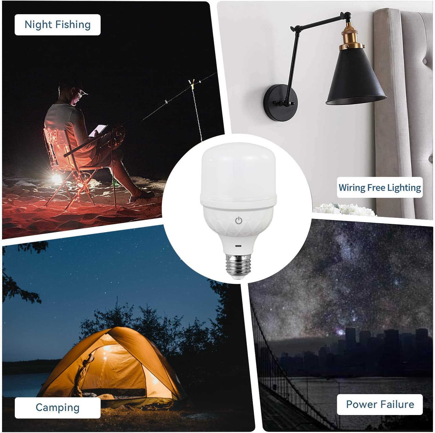 Aanyhoh LED Bulb for outdoor and emergency use