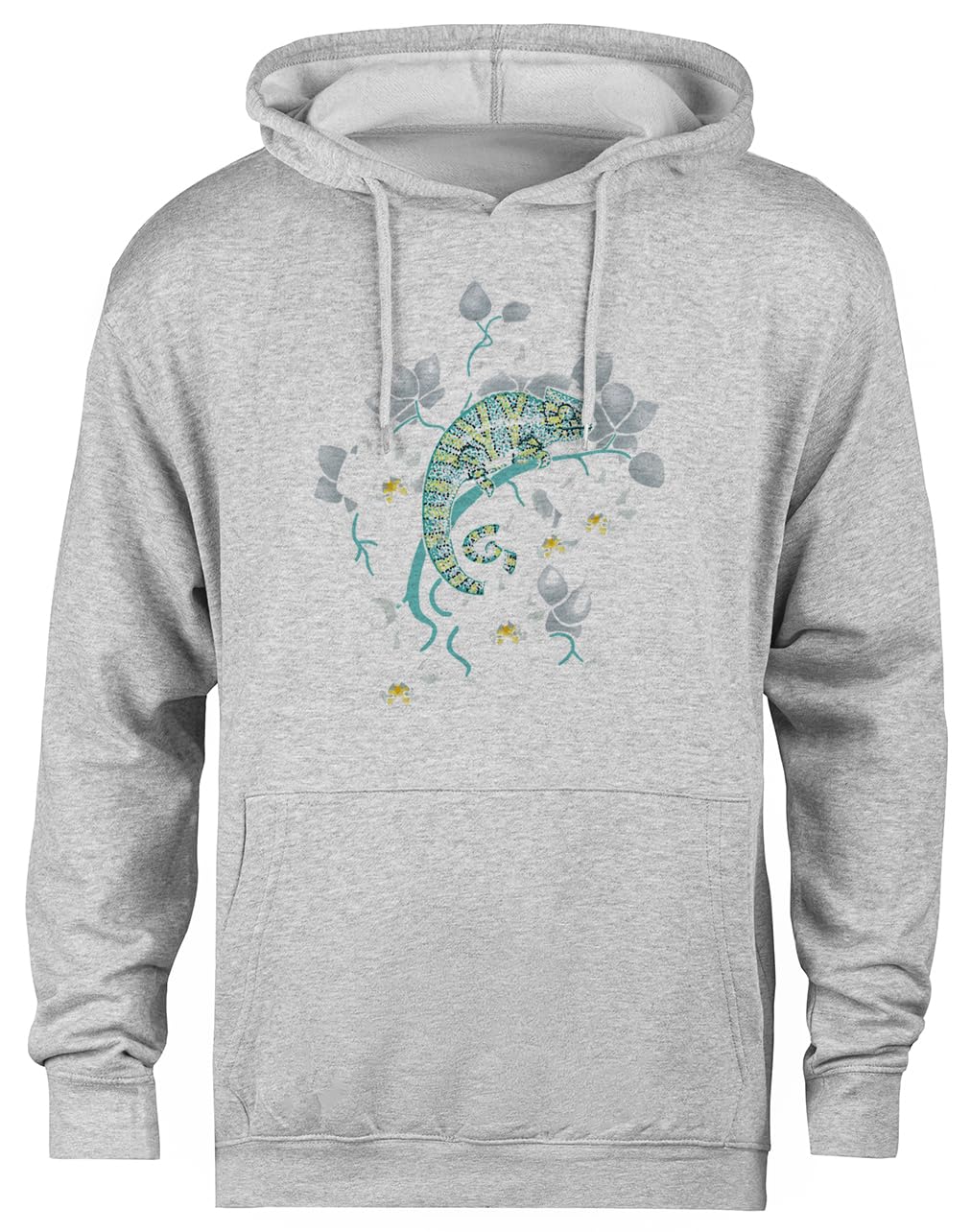 Pull à capuche gris contre le froid sweat unisexe confortable