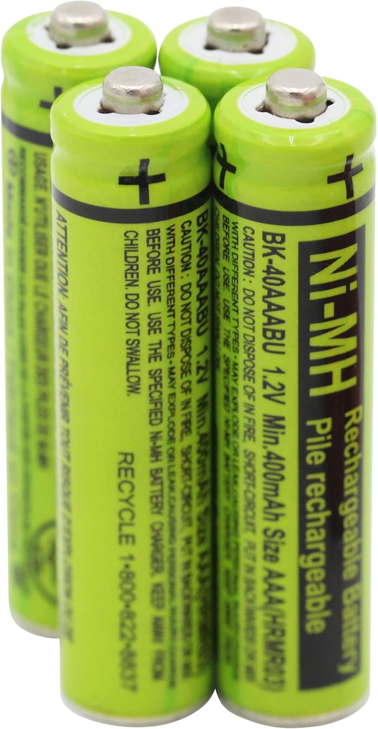 8 BK-40AAABU Battery for Panasonic Cordless Phone
