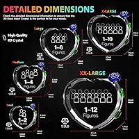 Vista 7 de 3D Crystal Photo with Red Crystal Rose, Personalized Mothers Day Gifts for Mom, Wife, Women, Her, Girlfriend, Couple, Customized Glass Photo