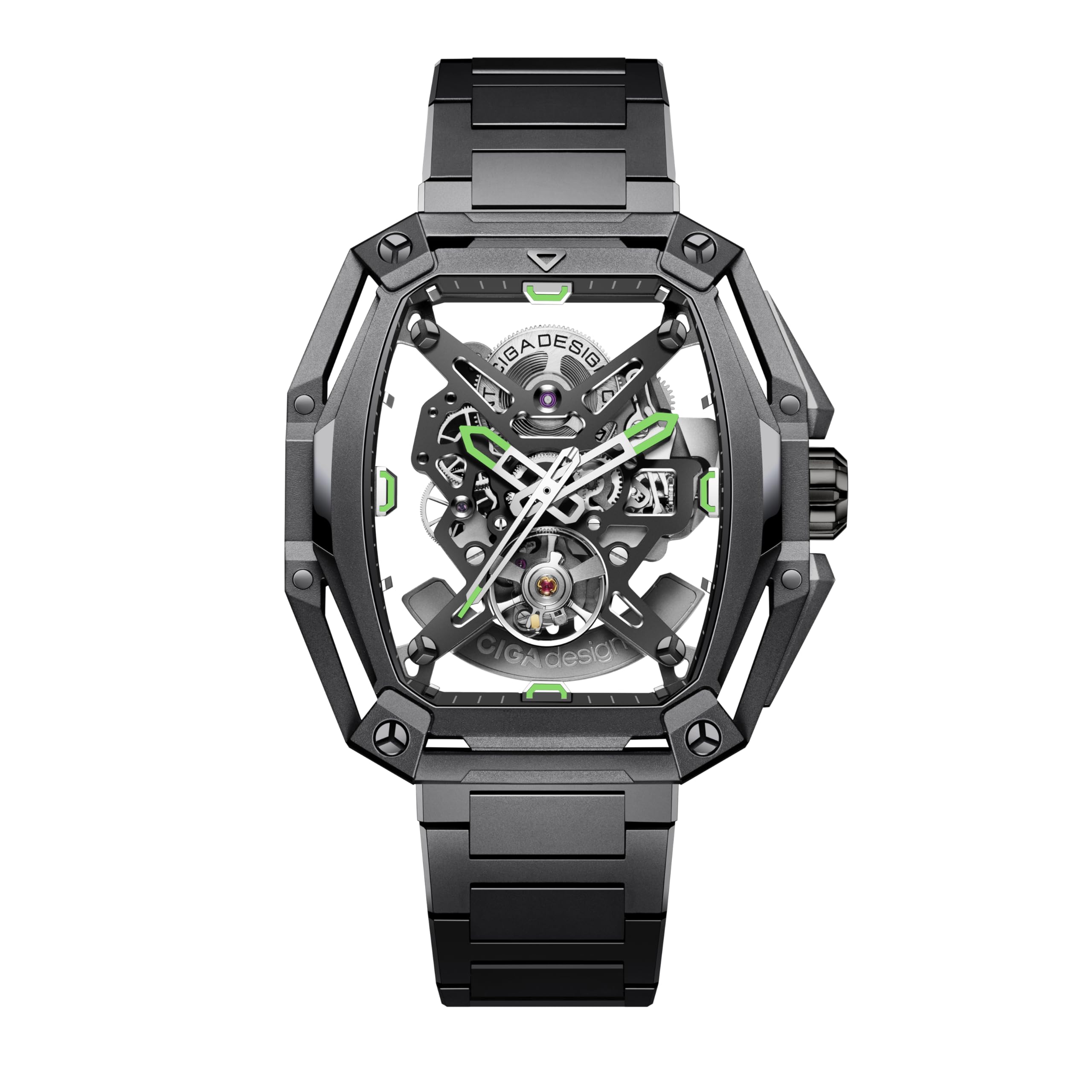 Amazon.co.jp: [シガ・デザイン]自動巻き腕時計 シリーズZ EDGE Z035