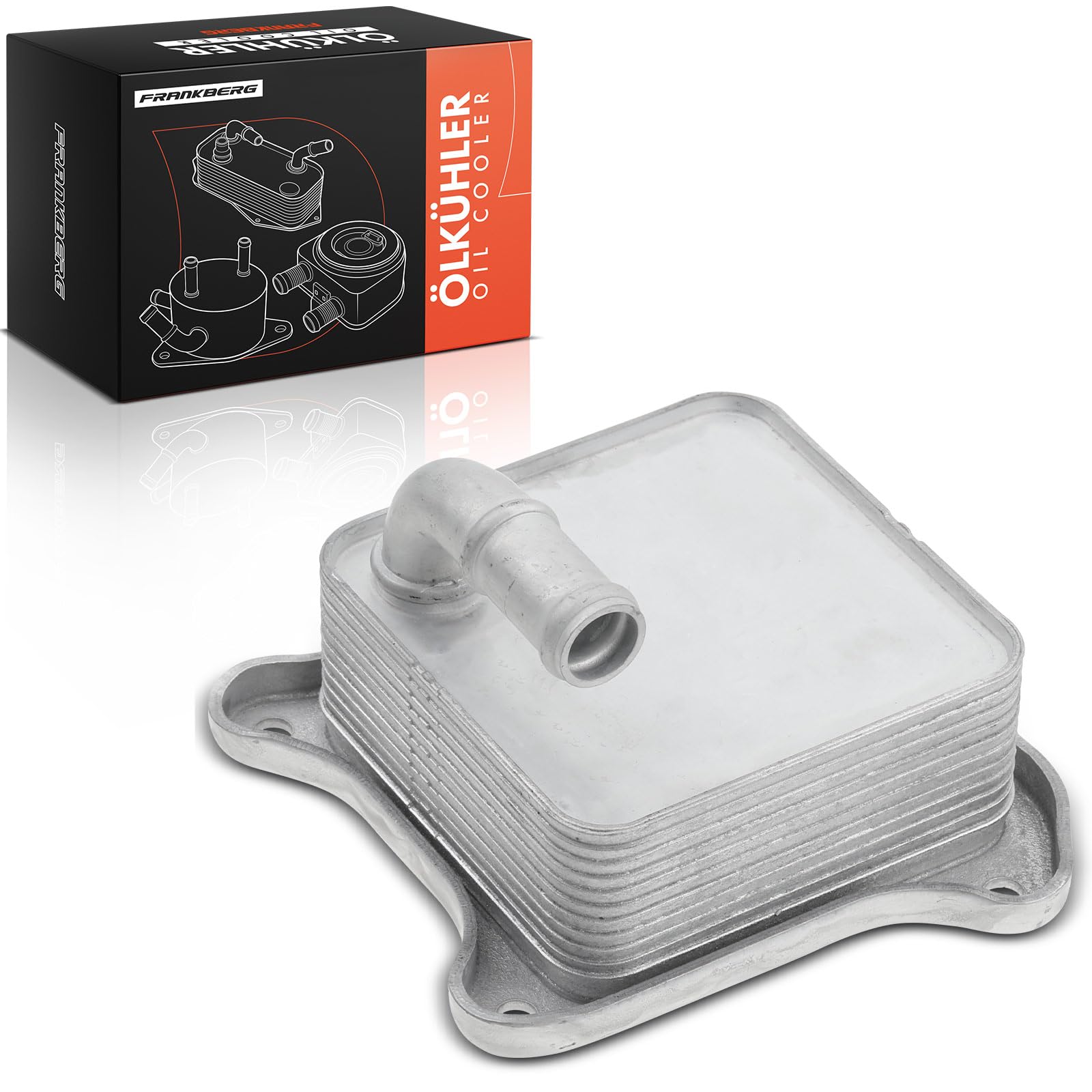 Frankberg Refriratore ad olio compatibile con A1 A3 Altea Ibiza IV Leon Toledo Yeti Beetle III Golf IV 1.2L benzina 2008-2021