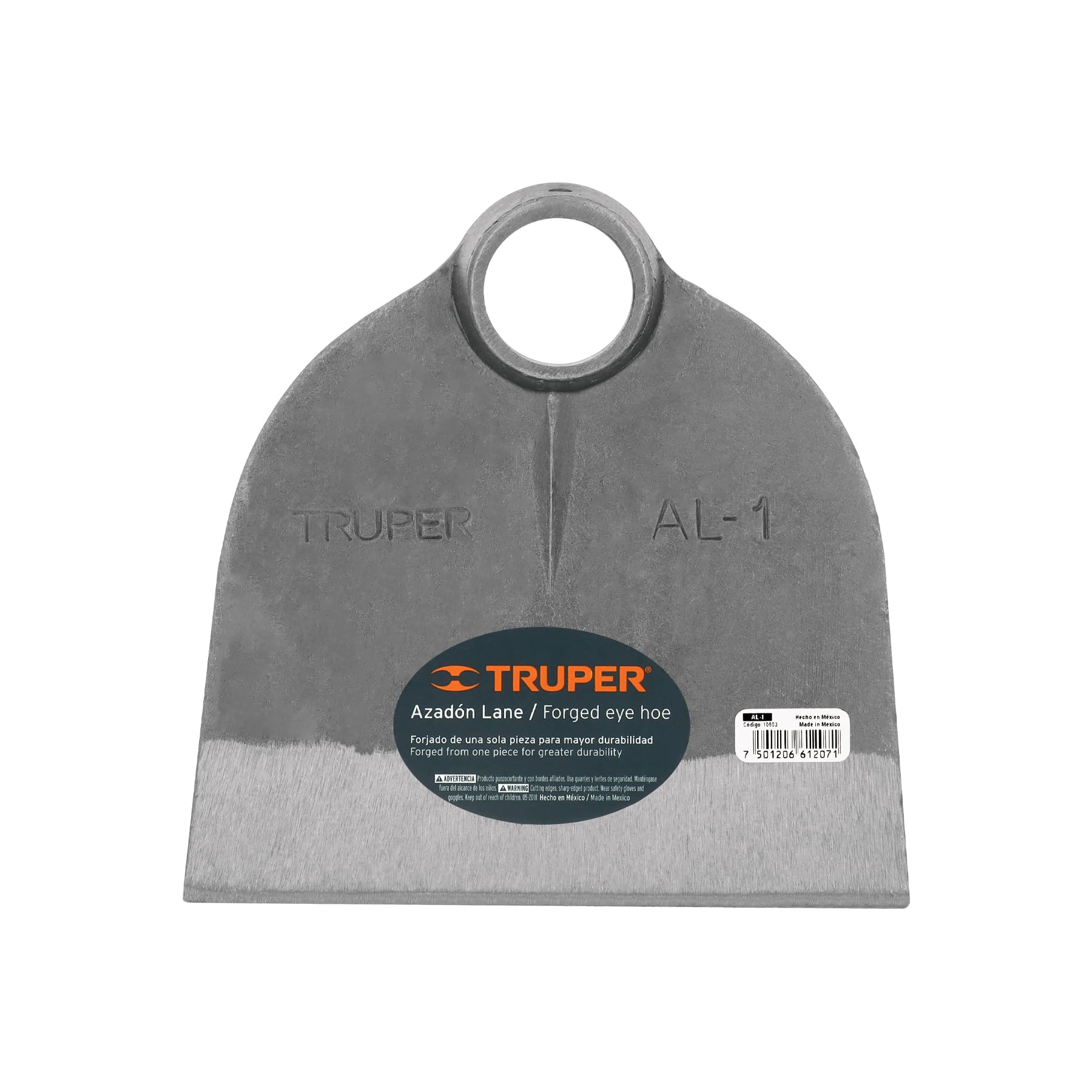 Hoes Truper AL-1 avec rond œil de 0,7 kg pour travaux de jardin
