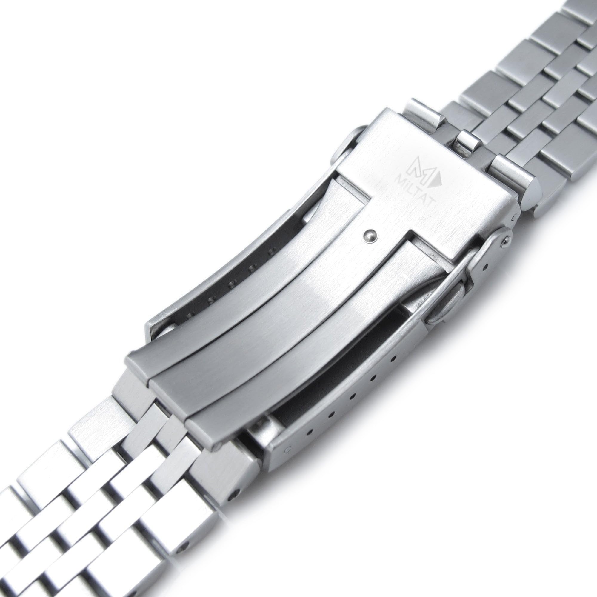 MiLTAT 22 mm Super-J Louis Uhrenarmband für Seiko 5 Sports 42,5 mm SRPD51 SRPD55 SRPD79