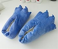 Vista 3 de MizHome Pantuflas unisex suaves para el hogar, zapatos de disfraz de animales