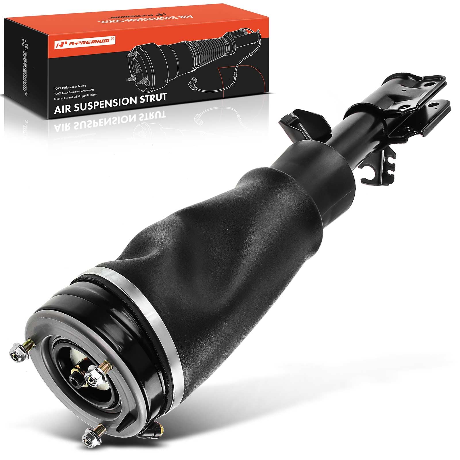 A-Premium Front Right Air Suspension Strut Assembly Compatible with Land Rover Range Rover 2003-2012, Passenger Side