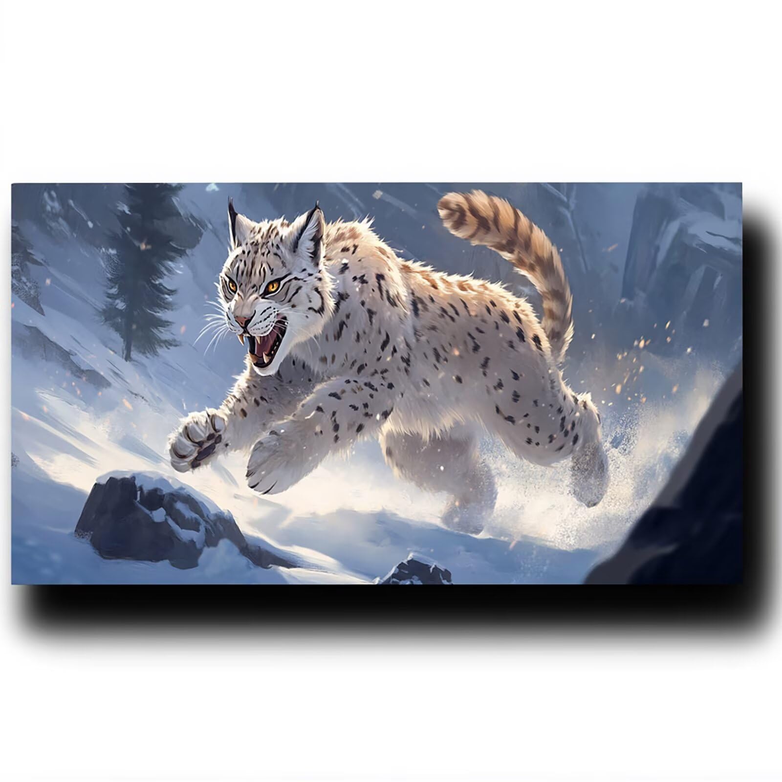 Pintar por Numeros Adultos Animal, Pintar por Numeros Niños Kit Manualidades Adultos Árbol Cuadros para Pintar por Numeros Pintura Acrílico, Cuadros Decorativos Regalos Para Mujer 80X160cm 7w-4-M