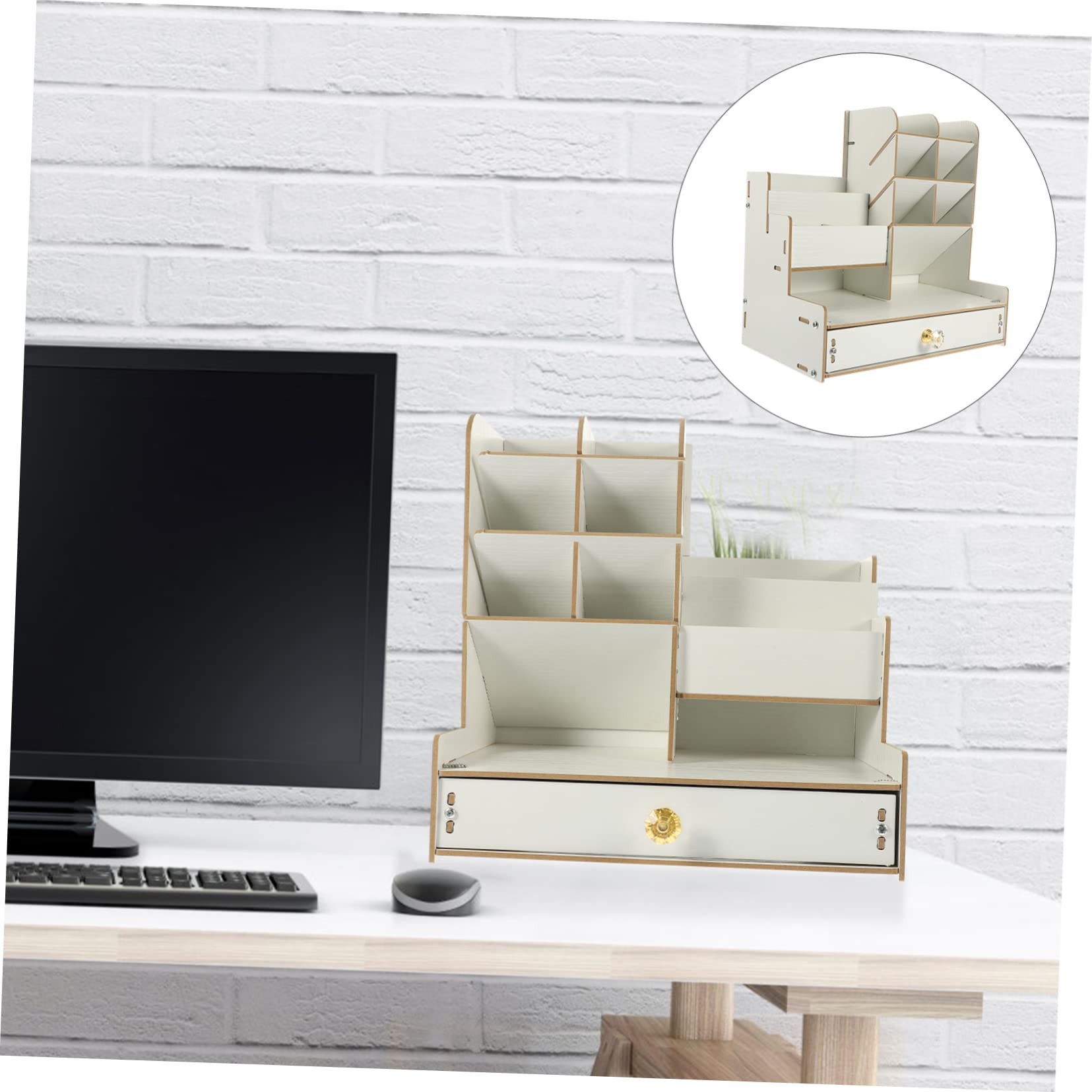 Mipcase Organizer Da Scrivania Portaoggetti Per Cancelleria Organizer Per Penne Scomparti Multipli