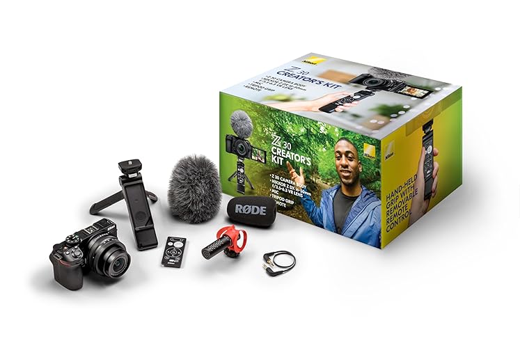 Nikon Z 30 Compact and Lightweight Mirrorless Camera with NIKKOR 16-50mm Lens with Creator's Kit